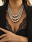 abordables Collares y colgantes-Mujer Collares Elegante Calle Corazón Collares