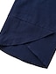 cheap Basic Women&#039;s Bottoms-Women&#039;s Chinos Capri shorts Baggy Solid Color Pocket Baggy Calf-Length Micro-elastic Sporty Casual Daily Vacation Black Navy Blue L XL Spring Fall