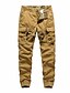 cheap Cargo Pants-Men&#039;s Cargo Pants Trousers Work Pants Multi Pocket Solid Colored Comfort Breathable Casual Daily Streetwear Cotton Blend Sports Fashion ArmyGreen Khaki Micro-elastic