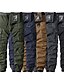 cheap Cargo Pants-Men&#039;s Cargo Pants Trousers Work Pants Multi Pocket Solid Colored Comfort Breathable Casual Daily Streetwear Cotton Blend Sports Fashion Black Blue Micro-elastic
