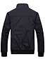 cheap Men&#039;s Jackets &amp; Coats-Men&#039;s Casual Jacket Outdoor Casual / Daily Daily Wear Vacation Going out Zipper Standing Collar Comfort Zipper Front Leisure Jacket Outerwear Solid Color Zipper Pocket Black Dark Navy Grey