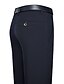 cheap Chinos-Men&#039;s Dress Pants Trousers Chinos Pocket Plain Comfort Breathable Full Length Office Business Daily Chic &amp; Modern Formal Black Blue Micro-elastic