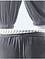 abordables pantalons décontractés-Homme Pantalon Jogger Pantalon Pantalons décontractés Poche Cordon Taille elastique Couleur unie Confort Respirable Toute la longueur du quotidien Sortie Vêtement de rue à la mode Casual Noir Blanche