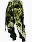 abordables Joggings-Homme Joggings Pantalon Jogger Pantalon Cordon Taille elastique Impression 3D Imprimés Photos Confort Respirable Sport extérieur Casual du quotidien Mélange de Coton Vêtement de rue à la mode Vert