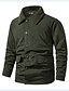 cheap Men&#039;s Jackets &amp; Coats-Men&#039;s Coat Sherpa jacket Coat Green Black Light Brown Casual Daily Wear Winter S M L XL XXL
