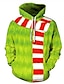Χαμηλού Κόστους Ανδρικά πουλόβερ φούτερ-ανδρικές κουκούλες με κουκούλα μακρυμάνικο πράσινο μπλε ζώο συν μέγεθος βασικό πουλόβερ hoodie