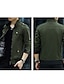 abordables Vestes Cargo-Homme Veste Légère Veste d&#039;Été Veste utilitaire Veste de transition Bureau &amp; Carrière Tenue quotidienne Chaud Avec Poches Automne Hiver Couleur Unie / Unie Élégant Échauffement Col montant Régulier