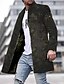 cheap Men&#039;s Print Lightweight Coats-Camouflage Mens 3D Shirt For Business | Green Winter  | Men&#039;S Coat Daily Wear Vacation With Pockets Front Button Down Fall &amp; Streetwear Sport Turndown Regular Jacket