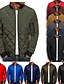 cheap Men&#039;s Jackets &amp; Coats-Men&#039;s Puffer Jacket Winter Jacket Winter Coat Padded Warm Casual Classic &amp; Timeless Jacket Outerwear Solid Color Navy Wine Red ArmyGreen
