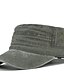 cheap Men&#039;s Hats-Men&#039;s Military Cap Cadet Hat Flat Hat Black Navy Blue Pure Color Street Dailywear Portable Color Block