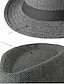 abordables Chapeaux Homme-Homme Chapeau Chapeau de seau Plein Air Quotidien Fin de semaine Imprimer Bande Portable Confort Respirable Mode Noir