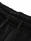 cheap Sweatpants-Men&#039;s Sherpa Sweatpants Winter Pants Trousers Drawstring Elastic Waist Solid Color Windproof Comfort Casual Daily Streetwear Cotton Blend Sports Fashion Black Gray Micro-elastic