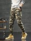 cheap Cargo Pants-Men&#039;s Cargo Pants Trousers Multi Pocket Elastic Cuff Camouflage Full Length Casual Daily Going out 100% Cotton Sports Stylish ArmyGreen Khaki Micro-elastic