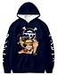 cheap Graphic Hoodies-Inspired by One Piece Monkey D. Luffy Hoodie Anime 100% Polyester Anime Harajuku Graphic Kawaii Hoodie For Men&#039;s / Women&#039;s / Couple&#039;s
