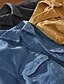 abordables Camisa de franela-Hombre Camisa de Pana Color sólido Cuello Vuelto Azul Piscina Amarillo Gris Calle Diario Manga Larga Abotonar Ropa Moda Casual Cómodo