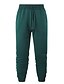 cheap Sweatpants-Men&#039;s Sweatpants Fleece Pants Winter Pants Solid Color Plain Warm Soft Full Length Casual Daily Stylish Trousers Slim Green Purple
