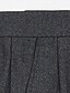 abordables Chino-Homme pantalon de costume Pantalon Pantalons décontractés Pantalon plissé Poche Plein Confort Chaud Entreprise Casual du quotidien Mélange de Coton Rétro Vintage Grande occasion Noir Bleu Taille haute