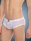 preiswerte Boxershorts für Herren-Herren Einfarbig Eis-Seide 1 PC Gelb M