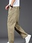 cheap Cargo Pants-Men&#039;s Cargo Pants Trousers Work Pants Drawstring Elastic Waist Multi Pocket Plain Comfort Breathable Casual Daily Streetwear Cotton Blend Sports Fashion turmeric Black Micro-elastic