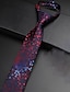 levne Pánské doplňky-pánské základní kravaty jednobarevná stříbrná černá tmavě červená 2024