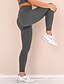cheap Yoga Leggings-Women&#039;s Yoga Pants Tummy Control Butt Lift Quick Dry Cut Out Yoga Fitness Gym Workout High Waist Cropped Leggings Bottoms Army Green Blue Grey Spandex Sports Activewear Skinny High Elasticity