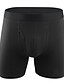 cheap Men&#039;s Underwear-Men&#039;s 8 pack Boxer Briefs Boxers Underwear Cotton Antibacterial Pure Color Mid Waist Black+Grey Black