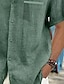 baratos Camisa havaiana masculina-Homens Camisa havaiana Camiseta Aloha Floral Estampas Abstratas Aberto para a Lateral Amarelo Verde Cinza + azul Preto + Preto Azul + azul Impressão 3D Ao ar livre Rua Manga Longa Imprimir Botão para