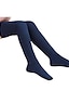 cheap Women&#039;s Tights-Women&#039;s Stockings Thigh-High Crimping Socks Tights Thermal Warm Stretchy Knitting Fashion Casual Daily Navy Black Dark Grey One-Size