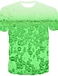 Χαμηλού Κόστους ανδρικό μπλουζάκι 3d-ανδρικό μπλουζάκι με μοτίβο μπύρας με στρογγυλή λαιμόκοψη κοντομάνικο πορτοκαλί καθημερινά εμπριμέ μπλουζάκια streetwear αστεία μπλουζάκια