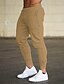cheap Sweatpants-Men&#039;s Track Pants Sports Geometric Pattern ArmyGreen Black Khaki S M L