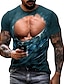 cheap Men&#039;s Plus Size T-shirts-Men&#039;s Plus Size T shirt Tee Big and Tall Graphic Crew Neck Print Short Sleeve Summer Designer Casual Muscle Big and Tall Daily Holiday Tops
