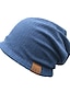 abordables Chapeaux Homme-Homme Chapeau Bonnet Usage quotidien Vacances Basique Chaud Couleur unie / unie Matériaux Légers Pratique Jaune