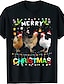 cheap Animal &amp; Muppets-Men&#039;s T shirt Tee Funny T Shirts Animal Graphic Prints Chicken Round Neck A B C D F 3D Print Daily Holiday Short Sleeve Print Clothing Apparel Cute Designer Cartoon Casual