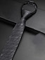 abordables Accesorios para Hombre-Corbatas basicas para hombre color liso plata negro rojo oscuro modelo 2024