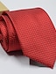 abordables Accessoires pour Homme-cravates basiques pour hommes couleur unie rose vin rouge 2024