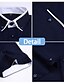 cheap Dress Shirts-Men&#039;s Shirt Dress Shirt Solid Colored Collar Button Down Collar Daily Work Long Sleeve Tops Business Basic Light Pink White Gray