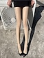 זול טייץ לנשים-בגדי ריקוד נשים טייץ גרביונים קיץ טייץ צמוד קרם הגנה עיצוב רגליים גמישות גבוהה סקסי יום יומי\קז&#039;ואל עירום שחור חום מידה אחת