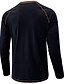 cheap Men&#039;s Casual T-shirts-Men&#039;s Henley Shirt Long Sleeve Shirt Plain Henley Street Holiday Long Sleeve Clothing Apparel Cotton Fashion Casual Comfortable