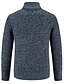 cheap Men&#039;s Cardigan Sweater-Men&#039;s Pullover Sweater Jumper Jumper Waffle Knit Cropped Knitted Solid Color Crew Neck Basic Stylish Outdoor Daily Winter Fall Dusty Blue Light gray S M L