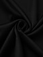 abordables Tops básicos de mujer-Mujer Saliendo de la parte superior Blusa Copas de concierto Negro Vino Azul Oscuro Plano Lentejuelas Malla Manga Larga Diario Cita Elegante Moderno Casual Escote en Pico Talla Grande L