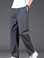 cheap Cargo Pants-Men&#039;s Cargo Pants Trousers Work Pants Drawstring Elastic Waist Multi Pocket Plain Comfort Breathable Casual Daily Streetwear Cotton Blend Sports Fashion turmeric Black Micro-elastic