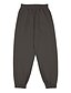 abordables Joggings-Homme Joggings Pantalon Poche Taille elastique Couleur unie Chaud du quotidien Vacances 100% Coton Vêtement de rue à la mode Kaki foncé Vert Micro-élastique