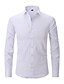cheap Dress Shirts-Men&#039;s Satin Silk Shirt Shirt Dress Shirt Graphic Button Down Collar Blue White Black Wedding Party Print Clothing Apparel Basic Vintage Fashion Streetwear