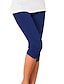 cheap Leggings-Women&#039;s Yoga Pants Sun Protection Tummy Control Butt Lift High Waist Yoga Fitness Gym Workout Capri Leggings Bottoms Violet Black White Sports Activewear High Elasticity Skinny