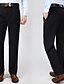 abordables pantalons décontractés-pantalon chino plissé pour hommes pantalon droit affaires