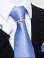 Недорогие Мужские аксессуары-модные мужские галстуки однотонные серебристые черные розовые 2024