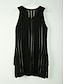 Χαμηλού Κόστους απλά φορέματα-Γυναικεία Καθημερινό φόρεμα Φόρεμα σε ευθεία γραμμή Φόρεμα για τον ήλιο Μίνι φόρεμα Μαύρο και Άσπρο Μαύρο Λευκό Αμάνικο Μονόχρωμες Κοφτό Καλοκαίρι Άνοιξη Λαιμόκοψη V Μοντέρνα 2023 Τ M L XL
