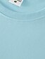 abordables T-shirts décontractés pour hommes-Homme T shirt Tee Chemise surdimensionnée Plein Couleur Pleine Col Rond Extérieur Plein Air Manche Courte Vêtement Tenue Coton Casual énorme Confortable