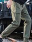 cheap Cargo Pants-Men&#039;s Cargo Pants Joggers Trousers Baggy 6 Pocket Camouflage Comfort Outdoor Daily Going out Fashion Streetwear Yellow Green