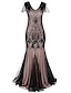 Χαμηλού Κόστους Πάρτι Φορέματα-γυναικείο φόρεμα με χρυσή παγιέτα φόρεμα χορού φόρεμα πάρτι αστραφτερό φόρεμα φόρεμα δαντέλα vintage φόρεμα μαύρο φόρεμα μακρύ φόρεμα μάξι φόρεμα μπορντώ σκούρο πράσινο αμάνικο μονόχρωμο άνοιξη
